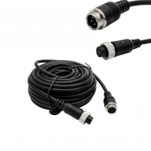 4-Pin Aviation Video Extension Cable 1M 2M 3M 5M 6M 7M 8M 10M 15M 20M for CCD Reversing Camera Camper Trailer