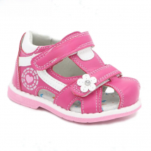 Cute Eagle Summer Girls Sandals Pu Leather Toddler Kids Orthopedic Sandals Girls Closed Toe Baby Flat Shoes Eur 20-30 New 2022