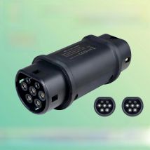 Isigma 7.2KW IP54 GBT to Type 2 EVSE Charging Adapter 22KW GBT To IEC 62196 Type2 Standard Electric Vehicle Charging Connector