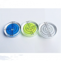 32*7mm Bulls-eye Spirit Bubble level Degree Marked Surface Circular Level Bubble for Horizontal Bubble Measuring Tool
