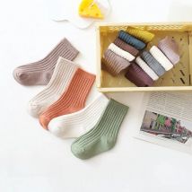 Lawadka 5Pairs/set Kids Girls Boys Socks Cotton Soft Children's Socks Fashion Socks For Girls Boys Autumn Winter New 0 to 5Years