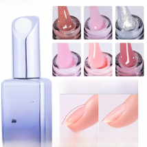 KODIES GEL Self Leveling Gel Nail Polish UV/LED Semi Permanent Varnish French Manicure Gellak 15ML Rubber Base Top Coat for Nail