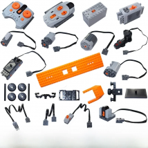 NEW Technical Motor Parts Power Functions Building Blocks PF Model Sets Compatible Tarin Accessories  MOC High-tech Bricks Toys