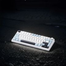 AULA  F75 Mechanical keyboard wireless with three modes gasket structure fully hot-swappable keys Reaper axis