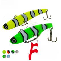 WALK FISH 1PCS VIB 10g 14g Sinking Vibration Fishing Lure Hard Plastic Artificial VIB Winter Ice Fishing Pike Bait Tackle Isca