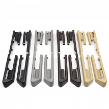 Interior Car Left Right Seat Sliding Track Rail Cover Trim Replacement For BMW X5 X6 E70 E71 E72 2007-2014
