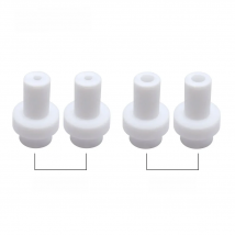 2/4Pcs Ultimaker 2 UM2 Hot End Isolator Coupler PTFE  Inner Sleeve For 1.75mm 3mm Filament