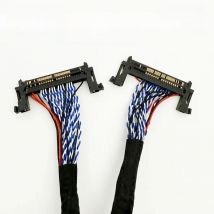 51P 2ch10-bit lvds cable 55cm FI-RE51S-HF 0.5mm for samsung /LG AU 40P DuPont
