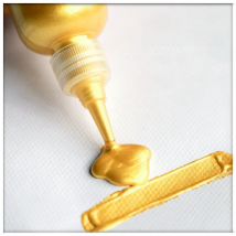 60ml Acrylic Paint Metallic Gold Silver Copper For Epoxy Resin Jewelry Making Plaster Doll Handmade DIY Colorant Pigment