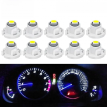 10Pcs Super Bright T3 T4.2 T4.7 Led Bulb Canbus Car Interior Lights Indicator Dashboard Warming Instrument 3030SMD Lamps