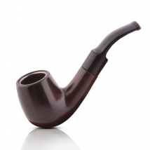 Iron Pot Resin Tobacco Pipe Smoking Filter Classic Bakelite Smoke Pipe Herb Grinder Portable Handheld Pipe Cigarette Accessories