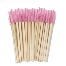 Wooden Makeup Mascara Brushes Wand Disposable Cosmetic Makeup Eyebrow Brush Applicator Eyelash Extension Cosmetic Brushes Tools