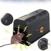 Electronic Mouse Trap 7000V High Voltage Rat Rodent Cage Trap Reusable Mice Killer Orchard Garden Electronic Pest Control Tool