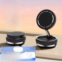 360° Magnetic Car Phone Holder Vacuum Suction Cup Phone Mount For IPhone Xiaomi Huawei Universal Mobile Support Folding Stand