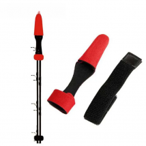 2pcs/set Fishing Rod Belt reel Accessories Tackle Pole Glove Clothes Protector+Tie Wrapping Band Strap rope combo platform