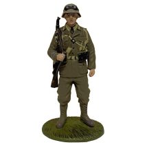 Luppa, #   8 afrikanische Korps-Soldaten, Maßstab 1:32, 55 mm. Ca. aus Metall mit sehr gutem Finish, Luppa Military Collection Soldiers of World War Ii, neu in der Original-Blisterverpackung