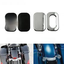 Motorcycle ABS Antenna Hole Accent Filler Cover Black/Chrome For Harley Touring Street Glide FLHX 2006-2019 Road Glide 2010-2019