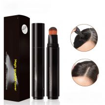 Hair Dye Pen Hair Root Touch Up Black Brown Hair Color Stick Disposable Hair Dye Cream Brush Easy To Carry Magic Stick