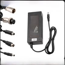 54.6V 2A Lithium Battery Charger For 13Series 48V Li-ion Battery Pack Charger DC/XLR/GX16/GX12/RCA/IEC High Quality Connector