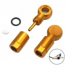 Bicycle Hydraulic Disc Brake Tubing Set Olive Head Connector Five-wire Body BH90 For SLX XT Cycling Brake Accessories