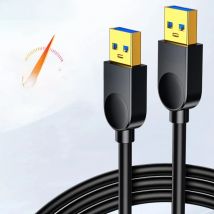 SAMZHE USB to USB 3.0 Extension Cable Male to Male 2.0 Extend Cable For PC TV PS4 Computer Laptop Extender