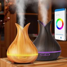 Tuya Smart WiFi Humidifier with Colorgul LED Light Aroma Diffuser Timer Wireless Control Work with Alexa Google Home Compatible