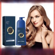 Caviar Hair Dye Cream Change Hair Color Long Lasting Black Brown Repair Gray Hair Safety Nourishing Permanent Hair Coloring Wax