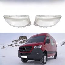 For Mercedes-Benz Sprinter W907 2019-2023 LED Headlight Lampshade Headlight Lens Lampshade Cover Lens Light Protection