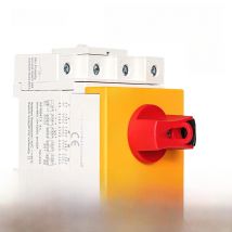ETEK DC Solar Isolator Switch PV 1000V 32A 2P Din Rail Mounting Rotating Handle CE Disconnector For Solar Certified EKD16-DB32