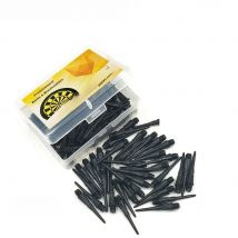 100PCS Colorful 25mm 2BA Professional Nylon Soft Tip Darts And Electronic Points Accessories Fox Smiling With Gift Flights