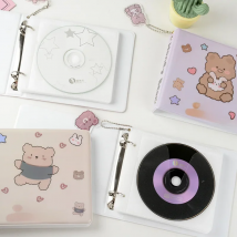 20 Capacity Hard CD Case Holder Organizer Portable Carrying DVD Binder Home Album Organizer