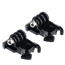 2pcs/lot Quick Release Mount Vertical Buckle Clip Mount For Gopro Hero 13 12 DJI OSMO Action 4 5pro Insta360 Accessories