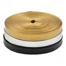 Lychee Life 5m Solid Color PU Leather Ribbon DIY Handmade Chocker Necklace Material Apparel Sewing Crafts Accessories