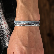 2025 Tibetan Handmade Weave Tassel Knots Thread Rope Bracelet Simplicity Cuff Bangle & Bracelet Ethnic Jewelry Set Dropshiping