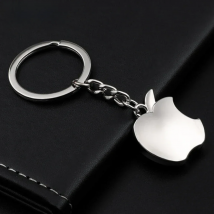 clearance sale Apple Car Keychain Gadgets for Men Dentist Costume Pendant Metal Keychains for Men Gifts Key Ring Trinket