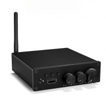 Fosi Audio BL20C Bluetooth 5.0 2.1 HiFi Audio Receiver Amplifier Mini Class D Amp U-Disk Player 160W x2