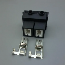 Worldgolden 2 Pin H7 ceramic high temperature ceramics corner H7 bulb socket plug connector H7-2B bend