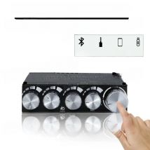 S100H Car Audio Sound Amplifier Board 2.1CH Bluetooth Amplifiers TPA3116D2 Class D Subwoofer AMP Modules Support APP Control AUX