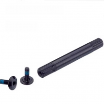 TAOZIK Strong Steel BMX Bike Bottom Bracket Shaft 19 150mm Length 8 Spindle Thread BB Shaft