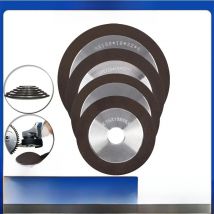Diamond Grinding Wheel Cutting Disc Resin Bond Grinder for Tungsten Steel Milling Cutter Sharpener 75/80/100/125mm 1Pc 150-400#