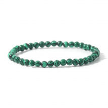 4/6/8/10mm Malachite Beaded Bracelet Chakra Energy Yoga Elasticity Bangle Men's and Women's Spirit Jewelry
