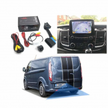 VKAUTO Rear View Camera For Ford Custom Transit Mk8 With Sync 3 2018~  Adapter Cable Backup Parking Reversing Camera kit CCD HD