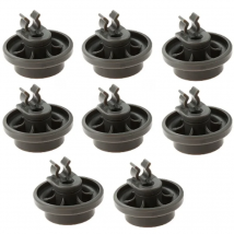 8Pcs Dishwasher Lower Rack Wheels 4581DD3003B Repalce for LG Replace 4502960 AP6231149 PS12075858 Domestic Dishrack Roller Parts