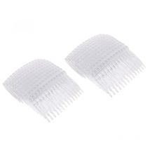 20Pcs/Lot Clear Plastic Hair Side Combs Pin Barrettes Hair Comb Accessories