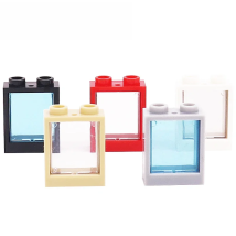 Marumine 60592 Window Frame 1x2x2 City Building Blocks MOC Parts Compatible with 60601 Transparent Glass House Accessories Toys
