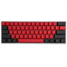 (Keycaps Only Sold)Black Red RK 61/87/104 Keycaps PBT Material OEM Height Backlit Two-Color Mechanical Keyboard Keycaps