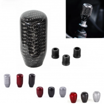 RASTP-Carbon Fiber Gear Shift Knob Manual Transmission Shifter Lever Knob Racing Car Modification Handle Knob RS-SFN033