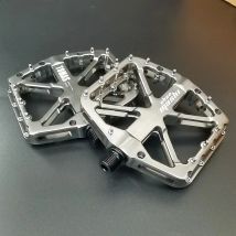 2024 new wide polished bicycle pedals Road Bicycle 3 Bearings Pedal  Mountain Bike Cycling Anti-slip Pedal