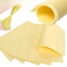 1/3/6/8pcs 3mm Tattoo Practice Skin Large Fake Skin Double Side Blank Practice Tattoo Skin Big Size for Makeup Tattoo Beginners