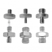 Universal Conversion Screw 1/4 to M4 3/8 Screw  Male To Male Adapter Screw  Photography Accessories For Dslr Camera Tripod